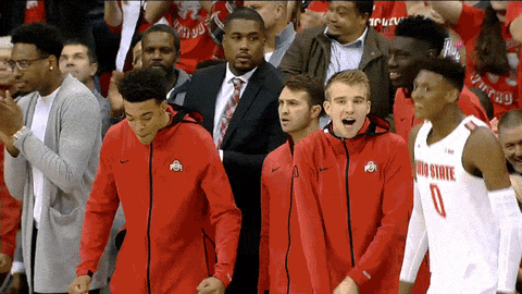 Ohio State Basketball GIF by Ohio State Athletics