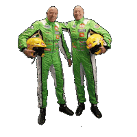 Driving Team Spirit Sticker by Tim Coronel