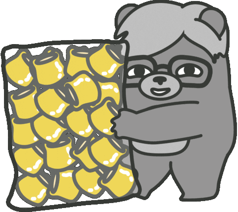 食 Sticker by maludbear