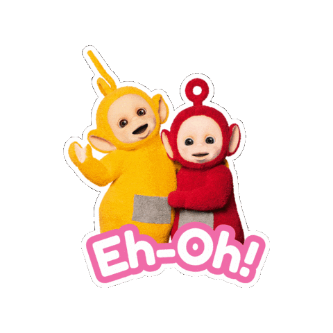 Laa-Laa Hello Sticker by Teletubbies