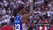 High Five Lets Go GIF by NBA