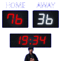 36 Away Sticker