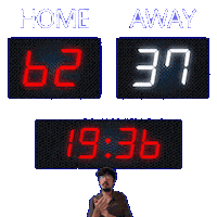 37 Away Sticker