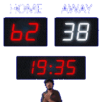 38 Away Sticker