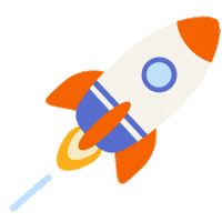 To The Moon Success Sticker by Right Left Agency