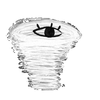 Hurricane Typhoon Sticker