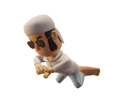 Kids Swimming Sticker