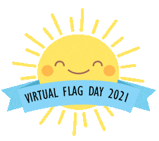 Give Flag Day Sticker by Singapore Children's Society