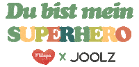 Superhero Thank You Sticker by MilupaDE