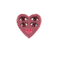 Rose Coeur Sticker