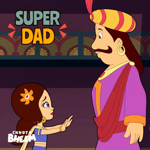 Family Father GIF by Chhota Bheem
