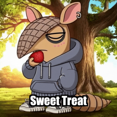 Armadillo Sweet Treat GIF by Chillo Dillo
