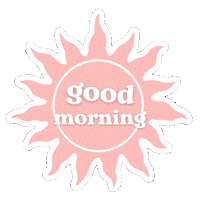 Good Morning Sticker by NZ Collab