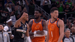 Milwaukee Bucks Finals GIF by NBA