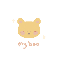 My Boo Love Sticker