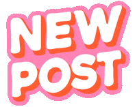 New Post Sticker by Moli Fernyx