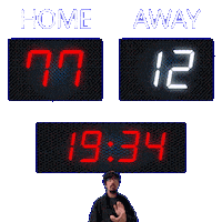 12 Away Sticker