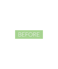 Before And After Hair Transformation Sticker by Walker Tape