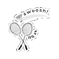 NUSIFG giphygifmaker badminton swoosh ifg Sticker