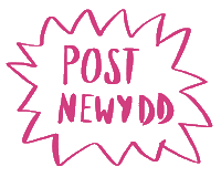Post Welsh Sticker