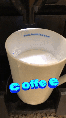Coffee Milchkaffee GIF by Hanfried_GmbH