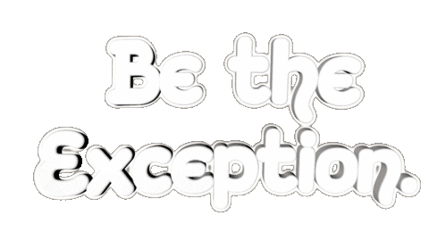 3D Text Sticker by OpticalArtInc.