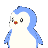 Penguin Debate Sticker by Pudgy Penguins