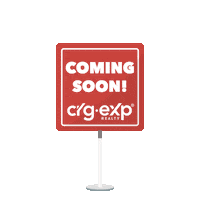 crgexprealty real estate sign coming soon comingsoon Sticker
