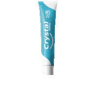 crystal-white crystal lebanon toothpaste crystal white Sticker
