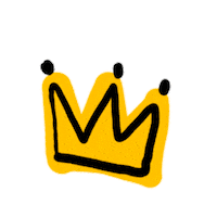 queen king Sticker by Andrea Caceres