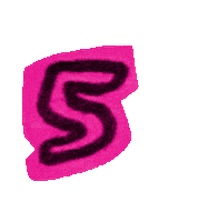 Pink Paper Sticker