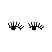 winking lashes Sticker by Sugarlash PRO