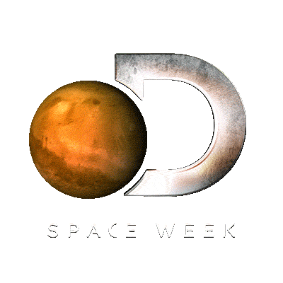 space logo Sticker by Discovery Europe