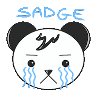 Sad Miss You Sticker