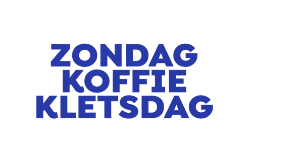 Kletsen Sticker by De Zondag