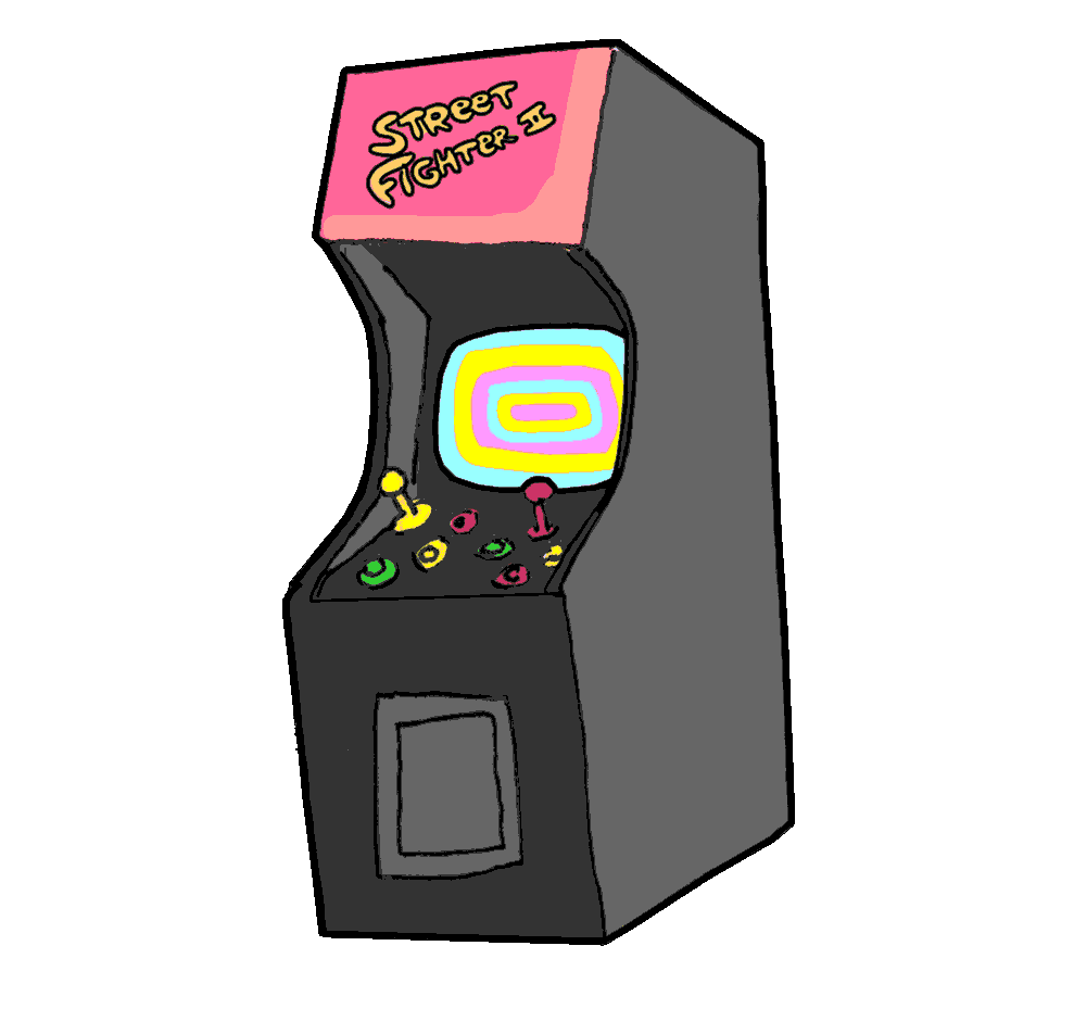 Arcade Street Sticker by Bar el Destello