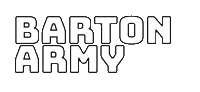 Barton Army Sticker by Jake Barton