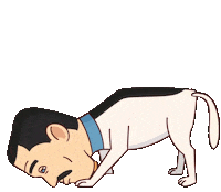 Secret Life Of Pets Dog Bone Sticker by Los Rivera Destino