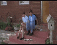 Throwing Napoleon Dynamite GIF