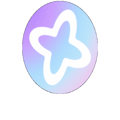 atmosphaera giphygifmaker icon bouncing gradient Sticker