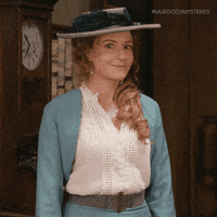 Helene Joy Reaction GIF by Murdoch Mysteries