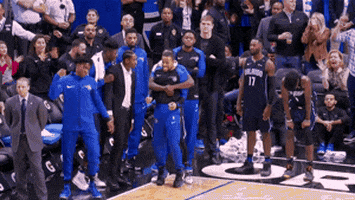 happy pumped up GIF by NBA