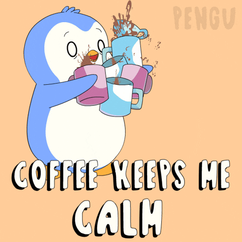 Shaking Good Morning GIF by Pudgy Penguins