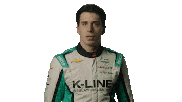 Waving Finger No Sticker by INDYCAR