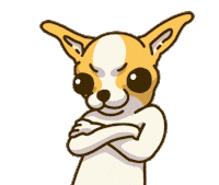 Animation Dog Sticker
