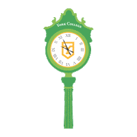 Clock Ycp Sticker by York College of Pennsylvania