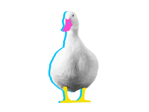 Duck Badass Sticker by Ducklife