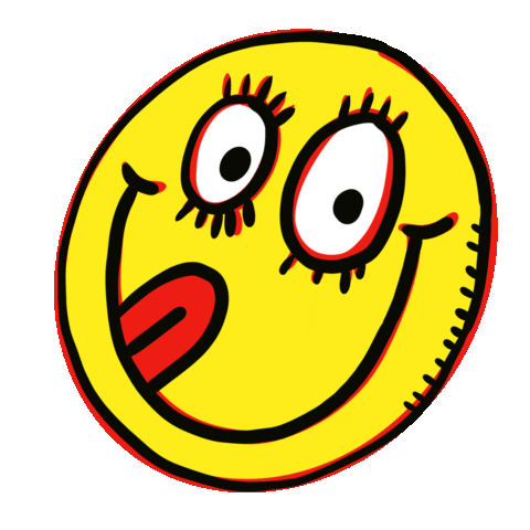Happy Smile Sticker by Jelene