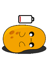 Tired Sleep Sticker