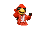 Big Red Lu Sticker by Lamar University